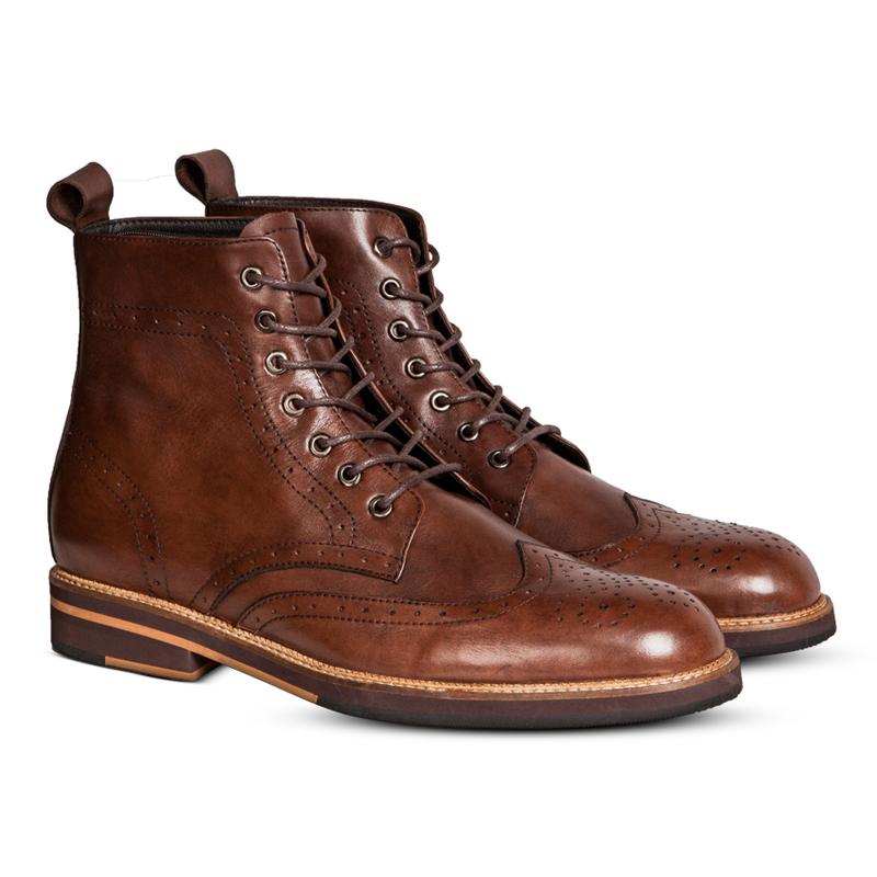 High top top brogues