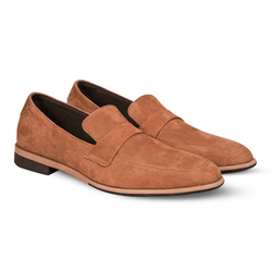 Salva Loafers Suede Tan (Women)