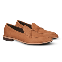 Salva Ribbon Suede Tan (Women)